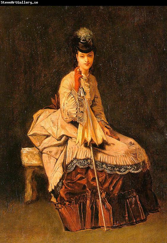  Jules-Adolphe Goupil Lady Seated